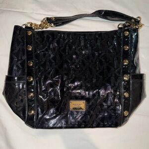 Michael Kors Black and Gold bag